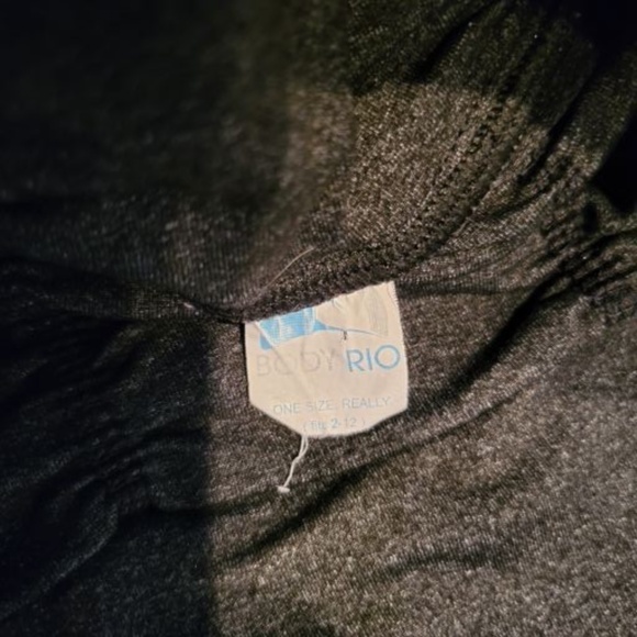 Body Rio Cropped Leggings Black One Size Fits All - Picture 6 of 6